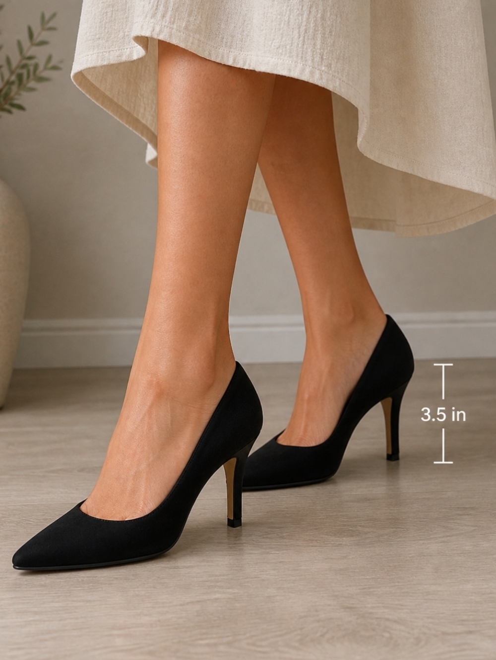 Madden Girl Black Heeled Shoes Elegant Design *NWOT**